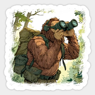 Hike 'n Hide with Bigfoot Sticker